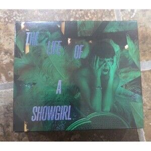 NEW Taylor Swift Life of a Showgirl Deluxe It's Rapturous CD SEALED w/ Necklace